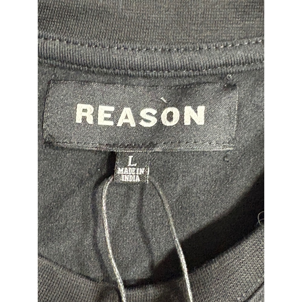 Reason Scared Money Dont Make Money Tiger Graphic T-Shirt Mens Large Black Nwt - Picture 3 of 5